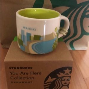 Starbucks-YAH -Waikiki Ornament -2oz.